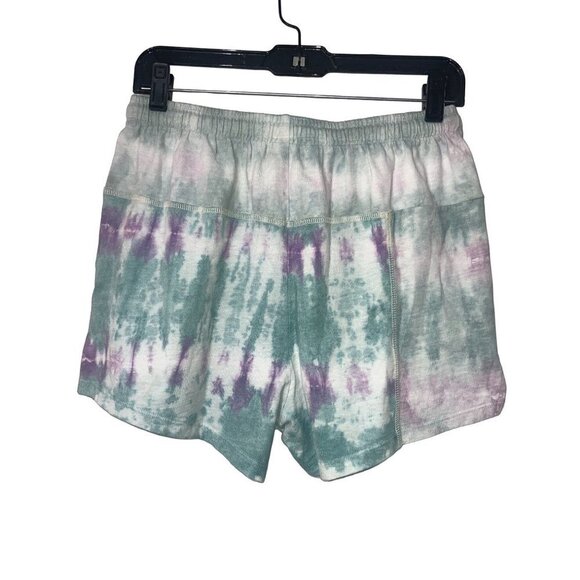 JOHN ELLIOTT Reconstructed Tie Dye Shorts in Mineral & Opal 2 Medium New Womens - Picture 10 of 15
